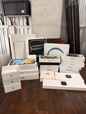 apple empty box lot