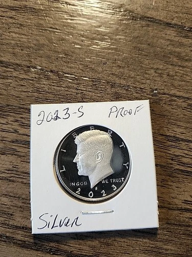 2023 S Kennedy Half Dollar Choice Proof .90 % Silver 50c Coin