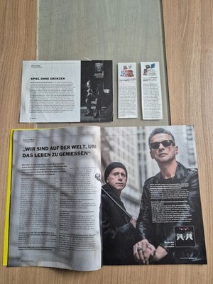 Depeche Mode Bericht Piranha 2023 Memento Mori + 3 Clippings Vince Clarke DM 12''