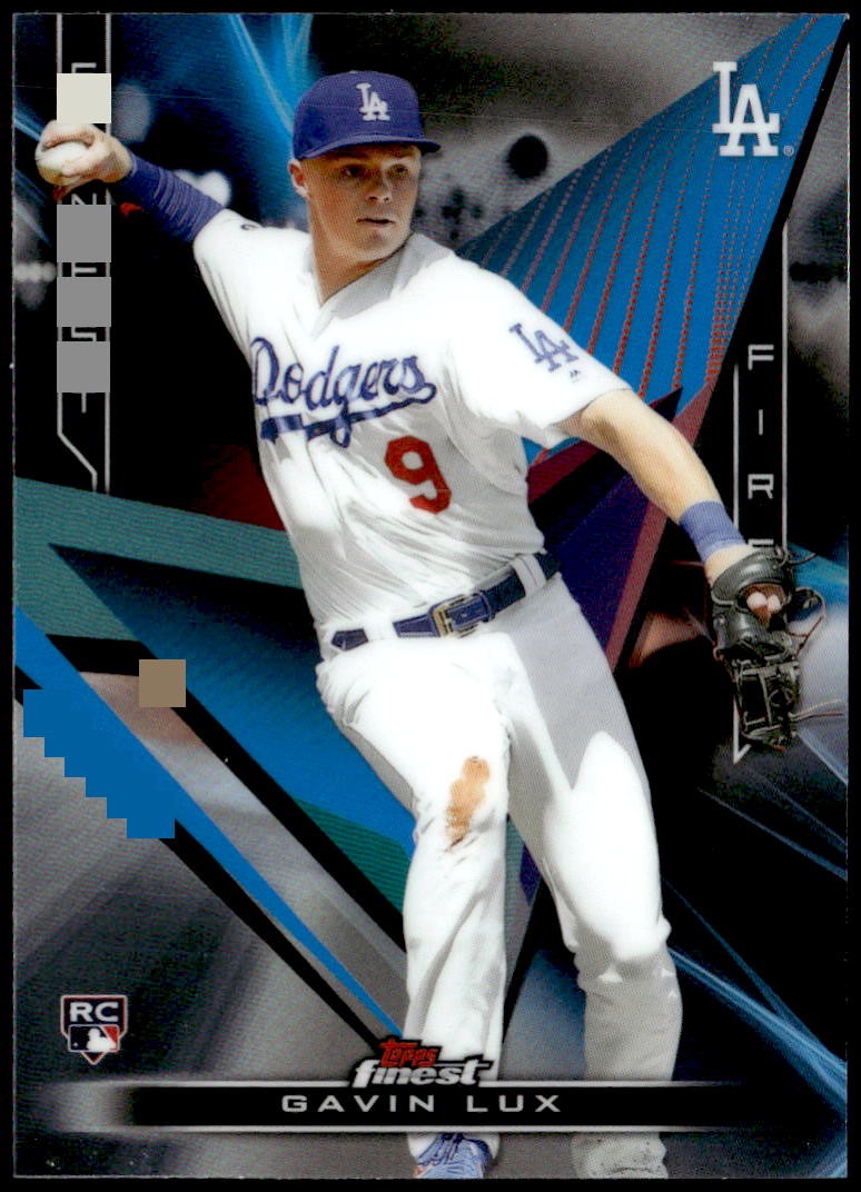 2020 Finest #FF-3 Gavin Lux Finest Firsts Rookie E1
