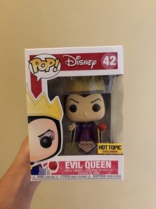 Funko Pop! Disney Evil Queen #42 Vinyl Figure Diamond Collection Hot Topic Excl