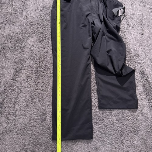 ¡Nuevo! Pantalones de golf Under Armour sueltos calce recto para hombre 42X30 negros rectos deportivos - Imagen 16 de 19