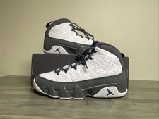 Nike Air Jordan 9 Retro Flint Grey French Blue Shoes HV4794-100 Men's Size 9 NEW
