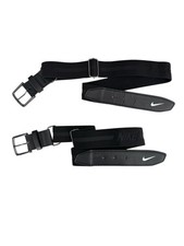 Nike Baseball/ Softball Elastic Black Belt Youth One Size Fits Most 2 Belts