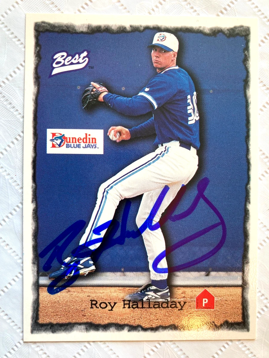 Roy Halladay 亲笔签名棒球体育交易卡和配件| eBay