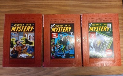 MARVEL MASTERWORKS ATLAS ERA JOURNEY INTO MYSTERY VOLUME 1 2 3 RUN HC GOLDEN