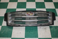 15-20 Escalade Dmg Platinum Chrome Bars Front Upper Grill Grille Panel Oem Wty