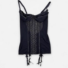 Black Babydoll Mesh Slip
