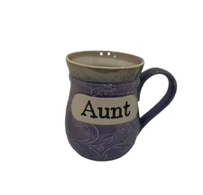 Cracker Barrel Aunt Stoneware Coffee Mug Cup - Pre-Owned