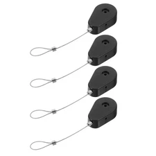  4 Pcs Telescopic Anti-theft Cable Box Laptop Security Lock for Garage