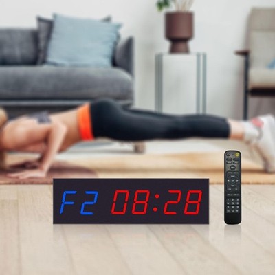 Gym Timer Digitalanzeige Garage Workout Zubehör Uhr Countdown-Timer