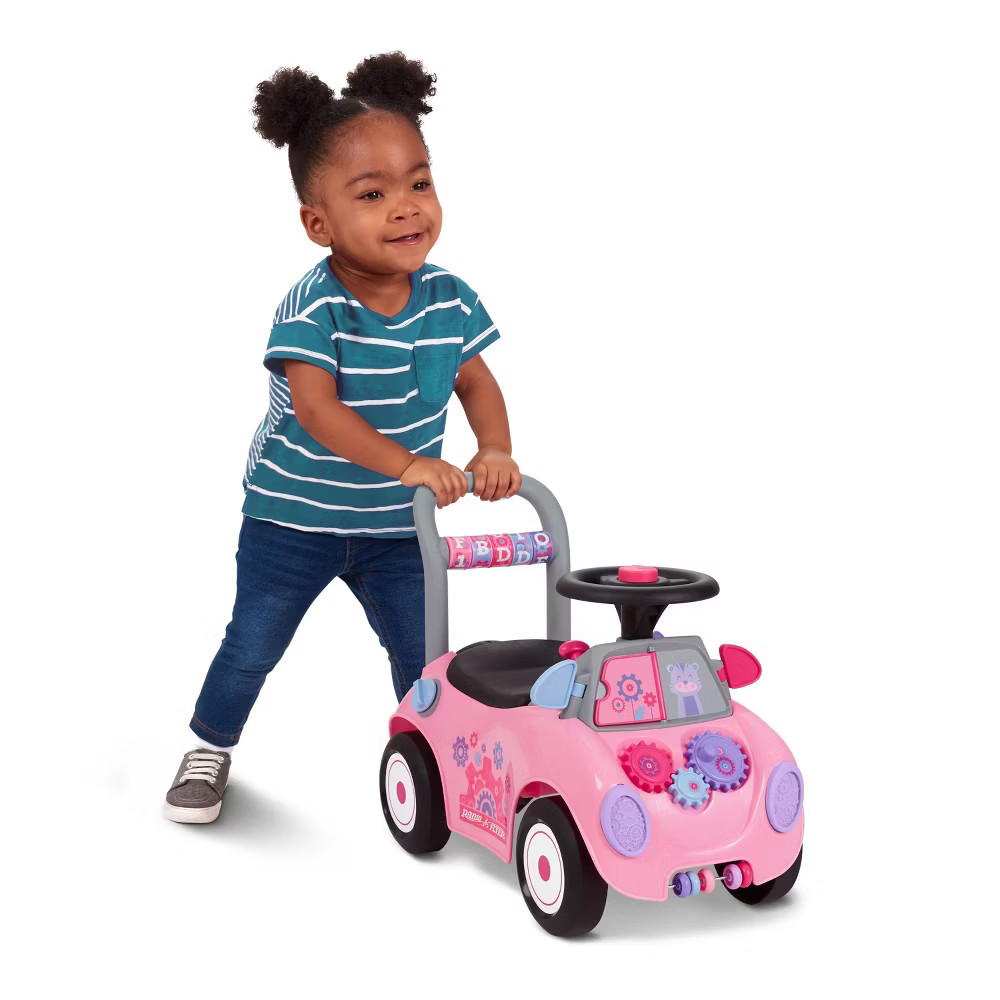 Radio Flyer Girls Toddlers Ride-on Push Cars Activity Toys Walker for Kids,