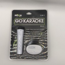 Moxxi 2-n-1 GO KARAOKE Bluetooth Portable Karaoke System