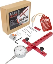 Deluxe A-Line-It Table Saw Digital Dial Indicator Alignment Gauge