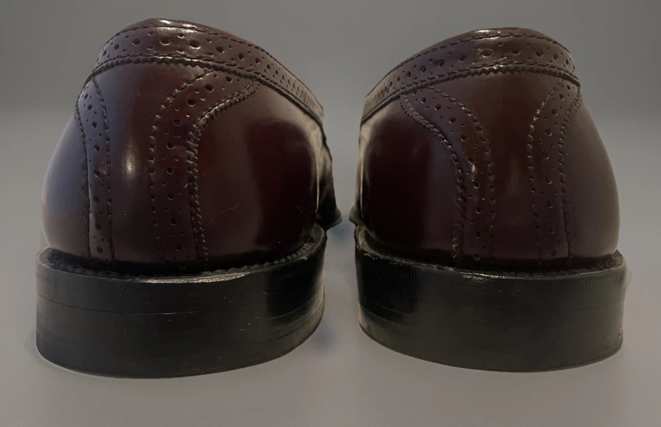 Zapatos de Vestir ALLEN EDMONDS Bridgeton Borgoña Kilt Borla Mocasines Talla 11D Foto 2 de 4