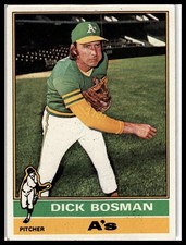 1976 Topps #298 Dick Bosman