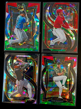 2025 PANINI SELECT - ROOKIE LOT - PREMIER LEVEL TRI COLOR CRACKED ICE - 4CT