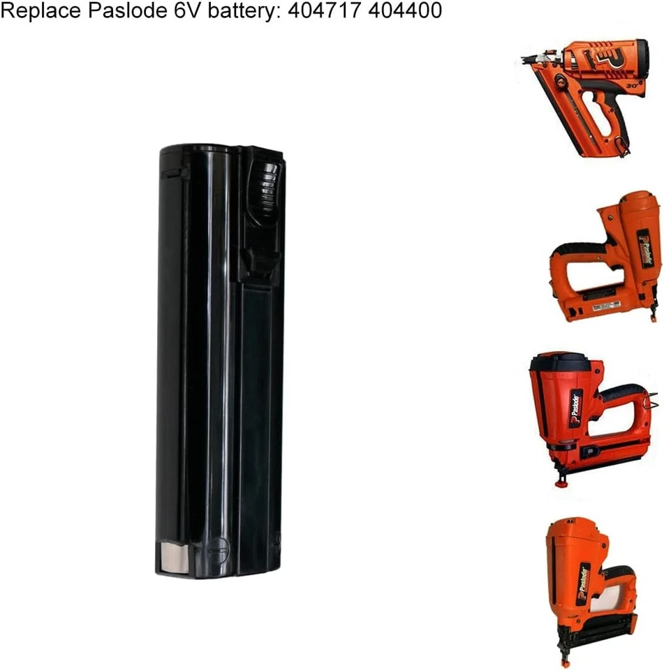 2PACK 6V Nail Gun Battery For Paslode 404717 IM350 IM50 IM65 IM250 900400 NEW - Image 3 of 4