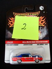 2 Hot wheels Sox&Martin Super Stock Barracuda muscle car 2008 OVP NOS unbespielt