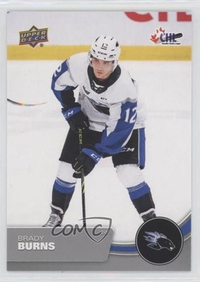 2021-22 Upper Deck CHL Brady Burns #11 2vh
