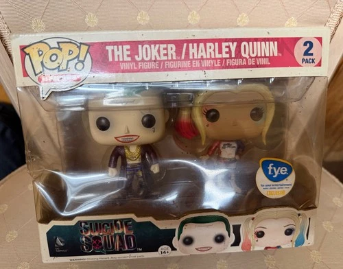 POP Heroes Harley Quinn & The Joker Set Figures Funko Pop
