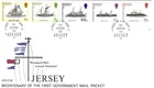 Jersey Comm/FDC -  Bi-Cent of 1st Gov Mail Packet - 1978 (JES291)