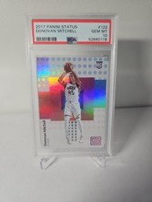2017 Panini Status Basketball Donovan Mitchell RC PSA 10