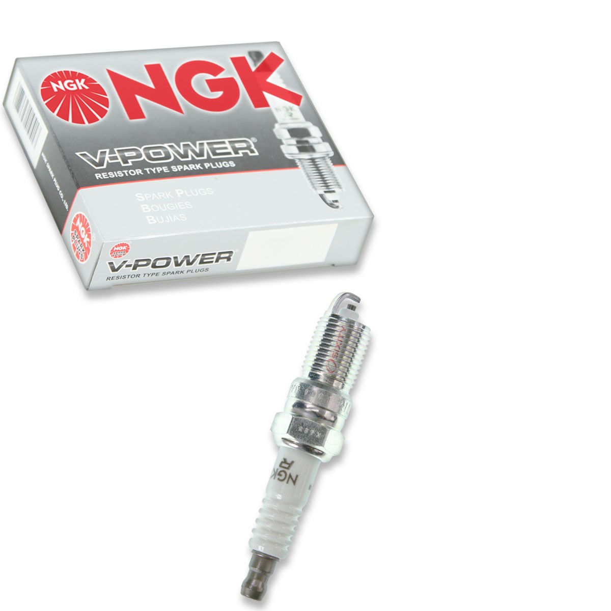 NGK 3754 TR4 V-Power Spark Plug for SP442 SP419 RS17YX RS15LYC RS14YC ci