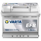 VARTA N60 Blue Dynamic EFB 12V 60Ah 640A Autobatterie inkl. 7,50 € Pfand
