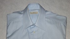 Ermenegildo Zegna Men's Dress Shirt 15 38 100 Cotton Made in Spain