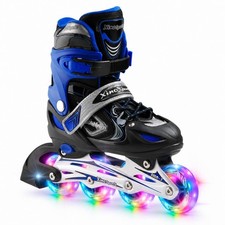 Kids Inline Skates for Girls Boys - Adjustable Skates with LED Illuminating...