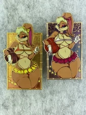 Lola Bunny Furry Cartoon Enamel Pin
