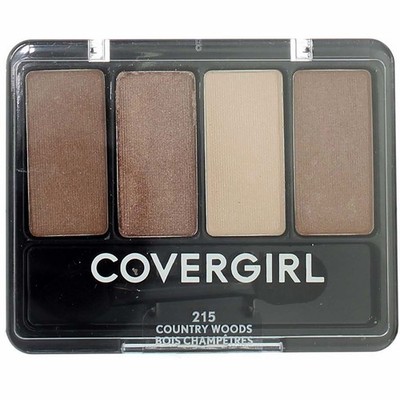 2 Pack CoverGirl Eye Enhancers 4-Kit Eyeshadow, Country Woods 215, 0.19 oz