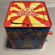 Schylling's Silly Circus Clown Musical Jack In The Box Pop Up Works