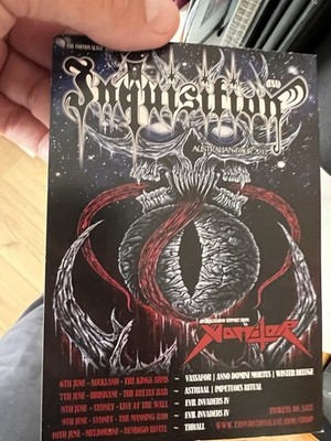 Inquistion Death / Black Metal Flyer   Vomitor More