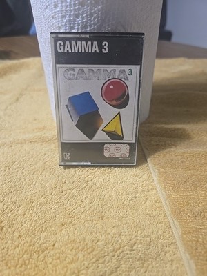 Vintage Cassette Tape Of GAMMA3. Self Titled. Tested Plays. Rare German Import!