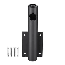AplusChoice Universal Flag Pole Holder Deck Mount Bracket  Fit 1" to 2 3/8"