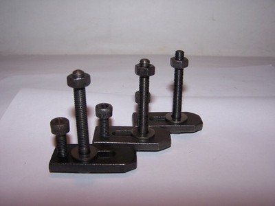 UNIMAT, DB / SL T-studs & Clamps No 1210 /3, Set of 3, for Mill Plate 1210, #118
