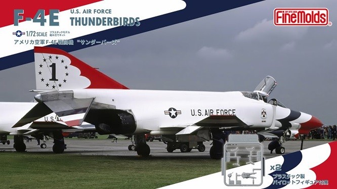 Fine Molds 72941 - 1/72 U.S. Air Force F-4E 'Thunderbirds' - New