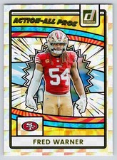 Fred Warner #AAP-FWA Prices | 2025 Panini Donruss Action All-Pros