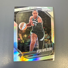 Panini 2025 Prizm WNBA A'ja Wilson Las Vegas Aces Basketball Card #76
