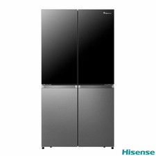 Hisense RQ5X560SFLES, Multi Door Fridge Freezer, E Rated in Stainless Steel 2