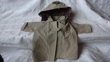 schönes  altes Puppenkleid Mantel Knöpfe fehlen
