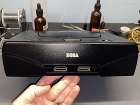 Ultimate Sega Saturn Fenrir FRAM Battery Recapped Laserbear 3D Mount