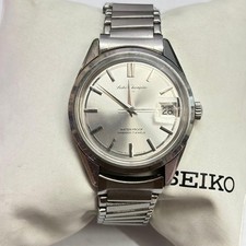 Seiko Champion 860 Manual Winding Watch 17J Silver Dial Date Used