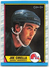 1989-90 O-Pee-Chee #130 Joe Cirella Quebec Nordiques