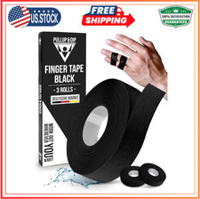 Finger Tape Sports Extra Strong Adhesive, 3 Rolls Athletic Tape for Fingers, Ski