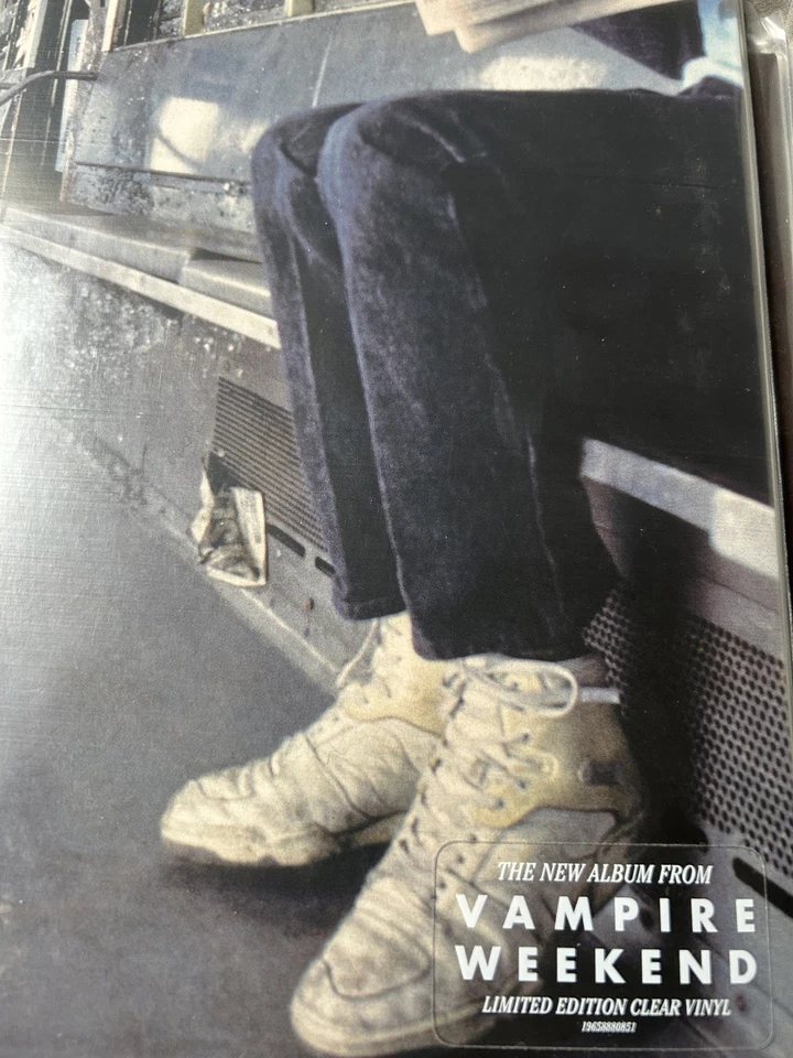 Vampire Weekend : Only God Was Above RARE CLEAR VINYL 12" Album 2 discs (2024) - Image 3 of 3