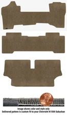 Custom Ultimat Carpet Mat Set for '92-94 Chevy K1500 Suburban (3 pieces) #BWD