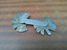 Vintage L. S. Starrett No. 279 Fillet or Radius Gage Machinist Tool USA